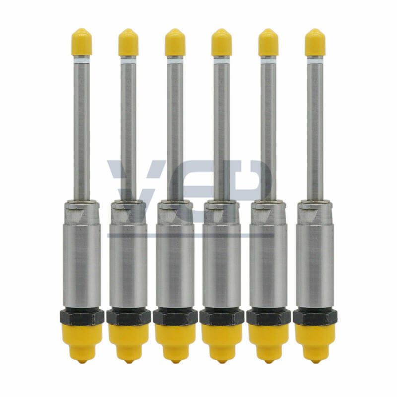 4W7018 OR3422 6 PCS Pencil Fuel Injector Nozzle for Caterpillar 3406 3408 988 loader