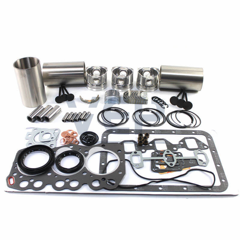 Yanmar 3TN66 3TN66-UJ Engine Rebuild Kit For John Deere 330 332 Tractor 6  Months Warranty