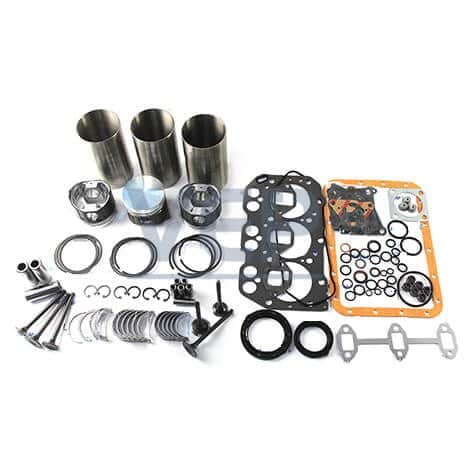 Mitsubishi K3B Engine Rebuild Kit Fits Iseki TU1500 TX1510 TX2160 Tractor