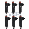 195500-4370 6PCS Fuel Injector for 2003-2006 Mitsubishi Montero 3.8L V6 6 Months Warranty