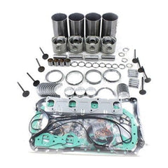 Isuzu 4JB1 Engine Rebuild Kit for Bobcat Hitachi Kobelco JCB Mini Excavator  Loader