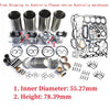 Isuzu 4JJ1 Engine Rebuild Kit Fits NQR NKR NPR ELF NHR Truck Parts 6 Months Warranty