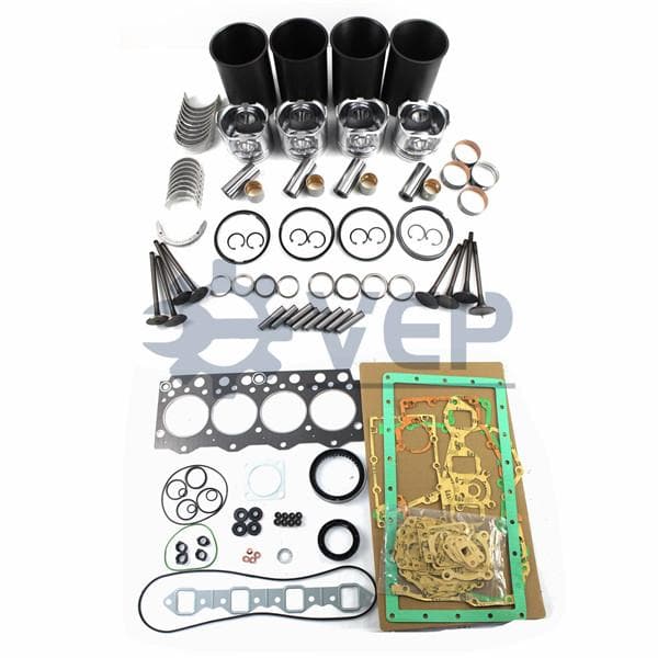 Kubota Engine V3800DI-T V3800 Rebuild Kit For Excavator Generator Bobcat  Loader