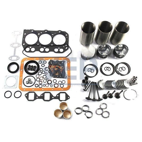 Yanmar 3D82AE-3 3D82 Engine Rebuild Kit For Komatsu PC25R PC27MR Mini ...