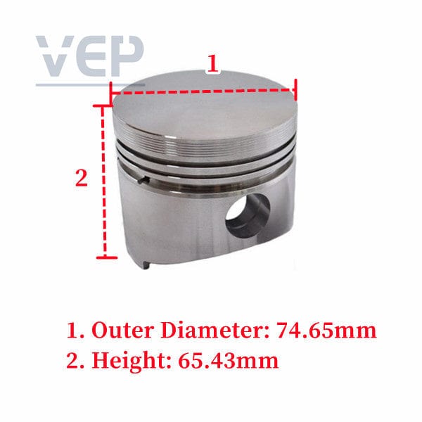 V1200 Engine Overhaul Rebuild Kit For Kubota B2150 B9200 Tractor VEP