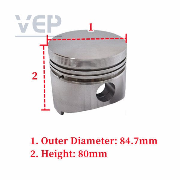 V1902 Rebuild Kit For Kubota V1902 Engine L555 L553 Loader Bobcat 231